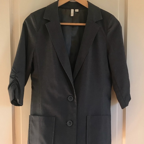 3/4 Sleeve Blazer - Picture 1 of 5